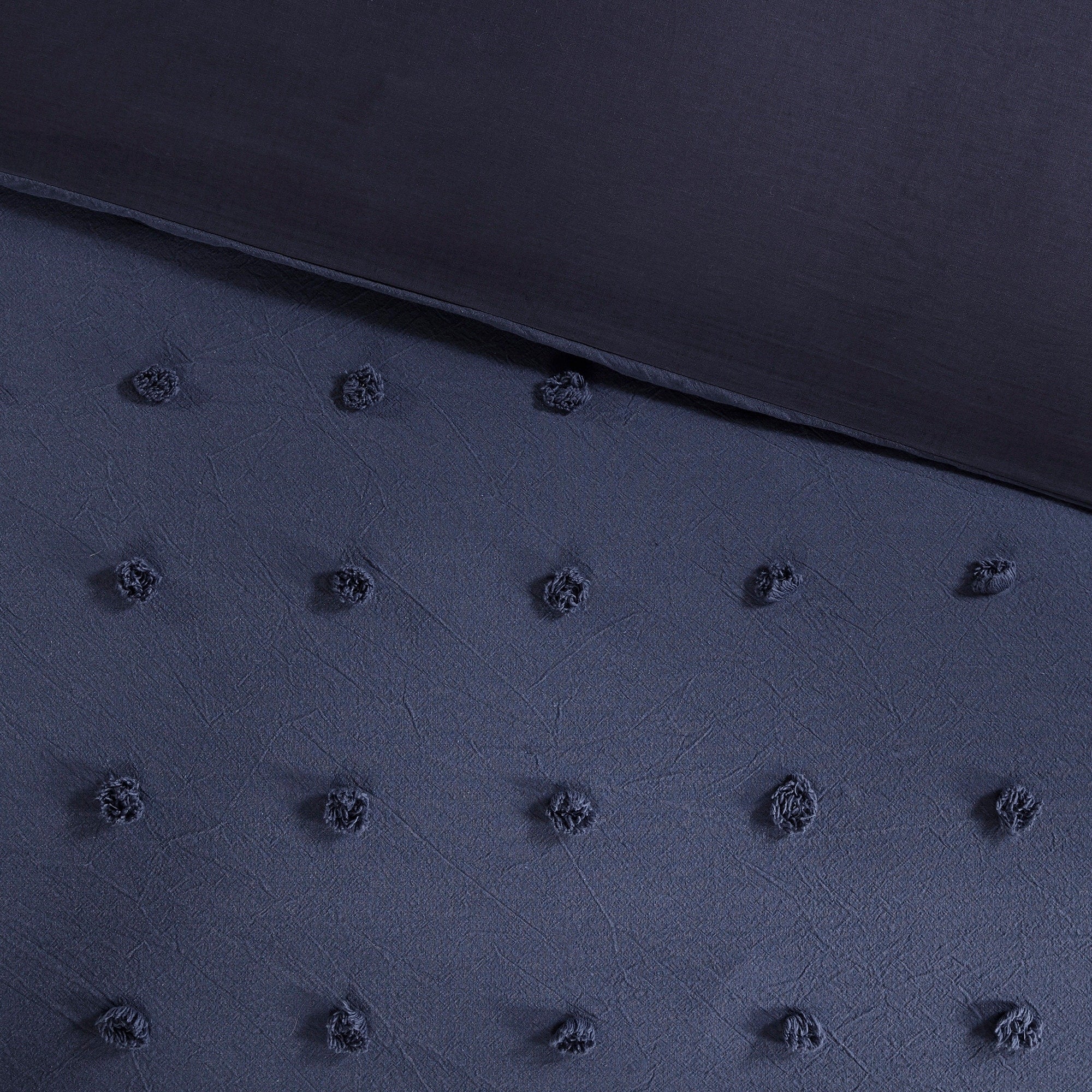 Parure de lit en jacquard de coton et maïs au design intelligent avec taies d'oreiller et coussins décoratifs