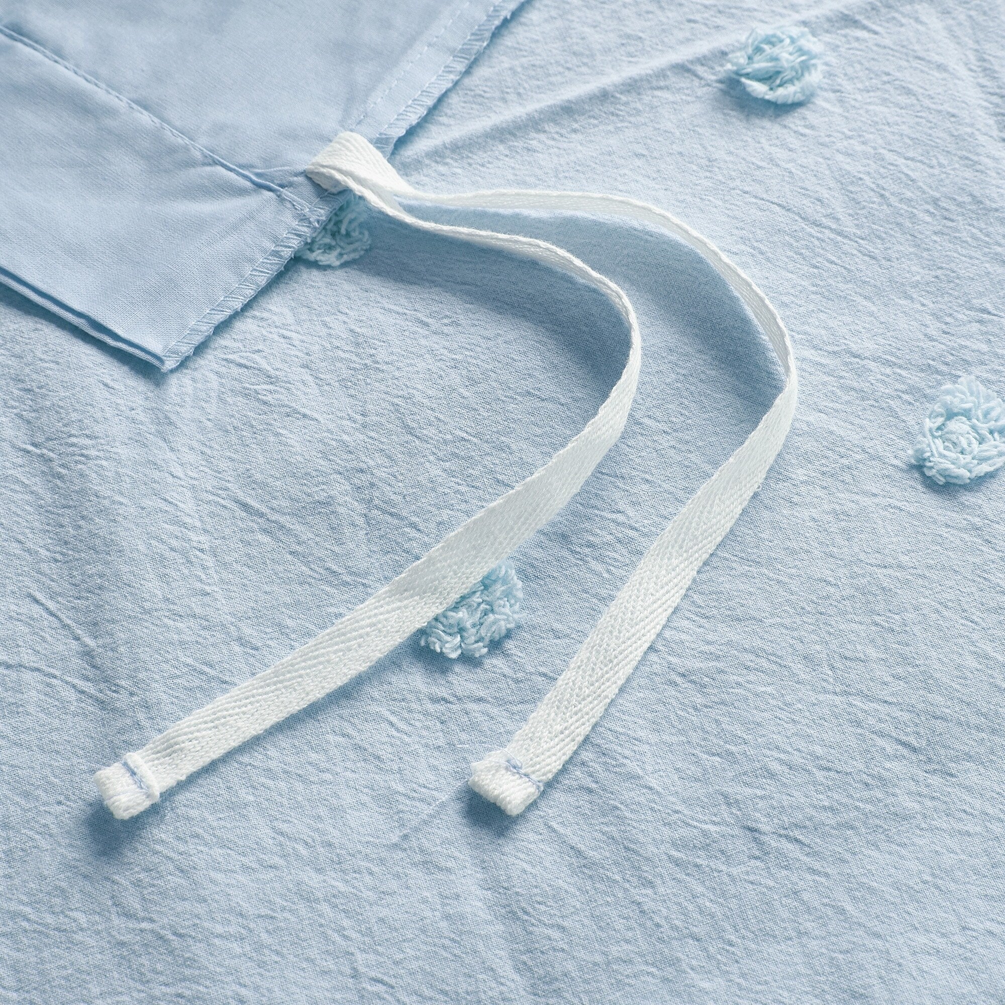 Parure de lit en jacquard de coton et maïs au design intelligent avec taies d'oreiller et coussins décoratifs