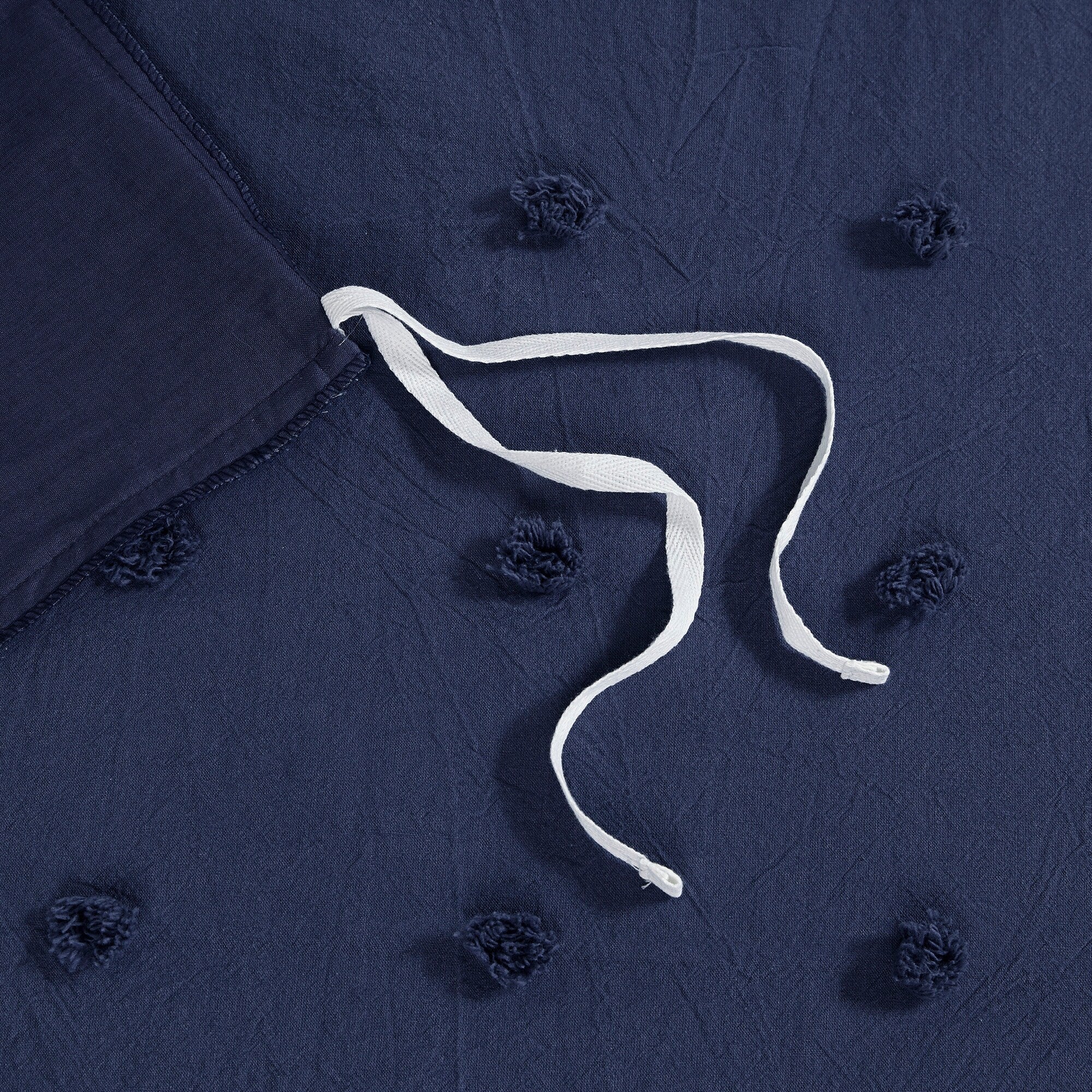 Parure de lit en jacquard de coton et maïs au design intelligent avec taies d'oreiller et coussins décoratifs