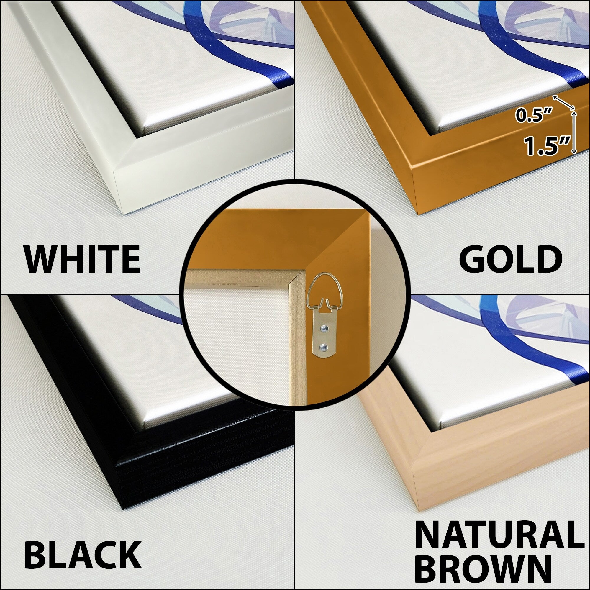 Orchidée blanche Designart, jardin de branches IV, décoration murale encadrée pour salon