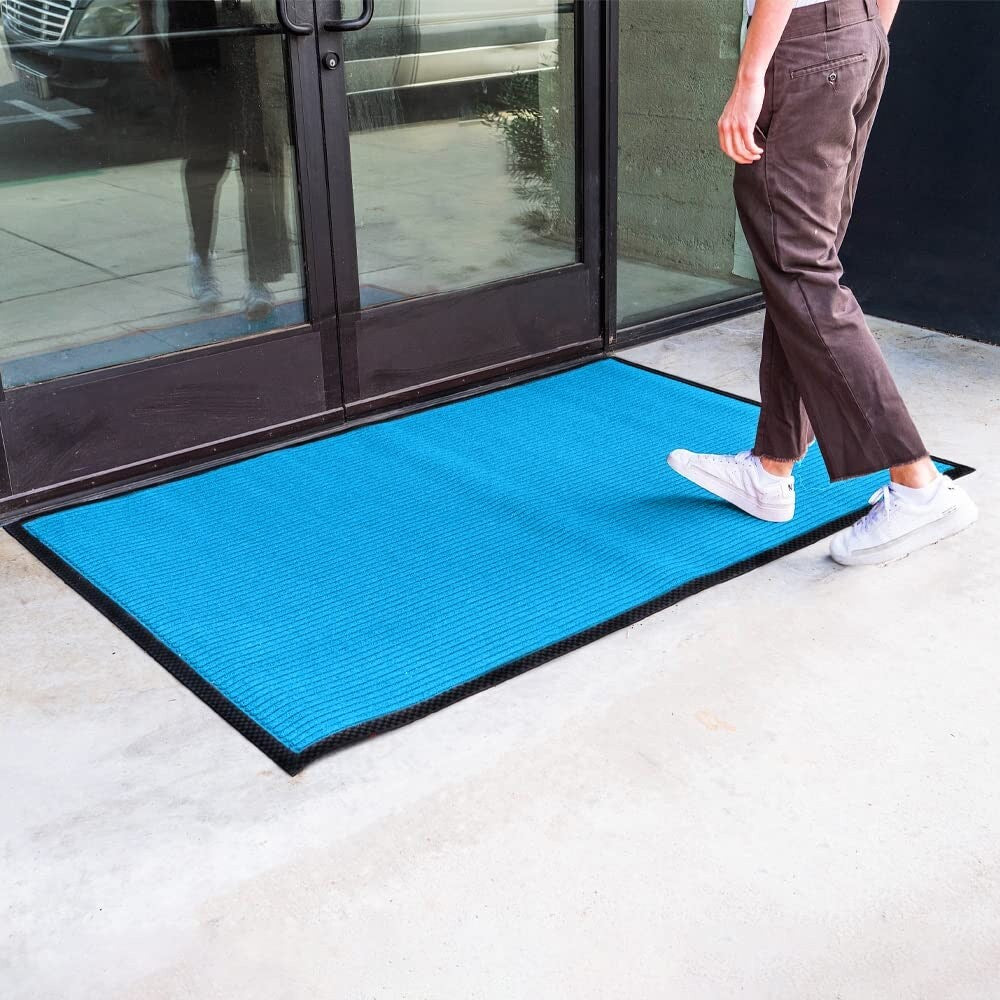 Tapis de porte Envelor pour intérieur et extérieur, profil bas, pour entrée commerciale