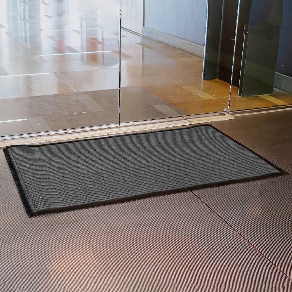Tapis de porte Envelor pour intérieur et extérieur, profil bas, pour entrée commerciale