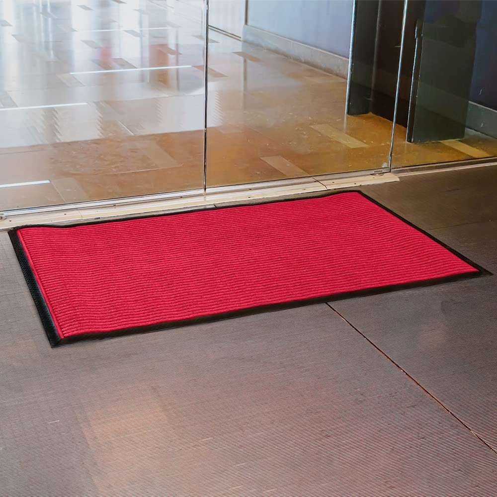 Tapis de porte Envelor pour intérieur et extérieur, profil bas, pour entrée commerciale