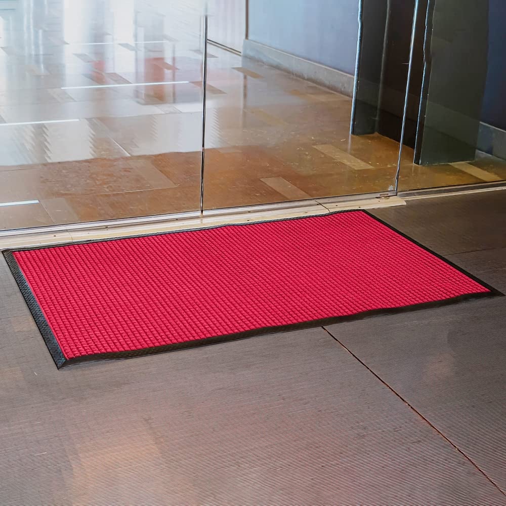 Tapis de porte Envelor pour intérieur et extérieur, profil bas, pour entrée commerciale