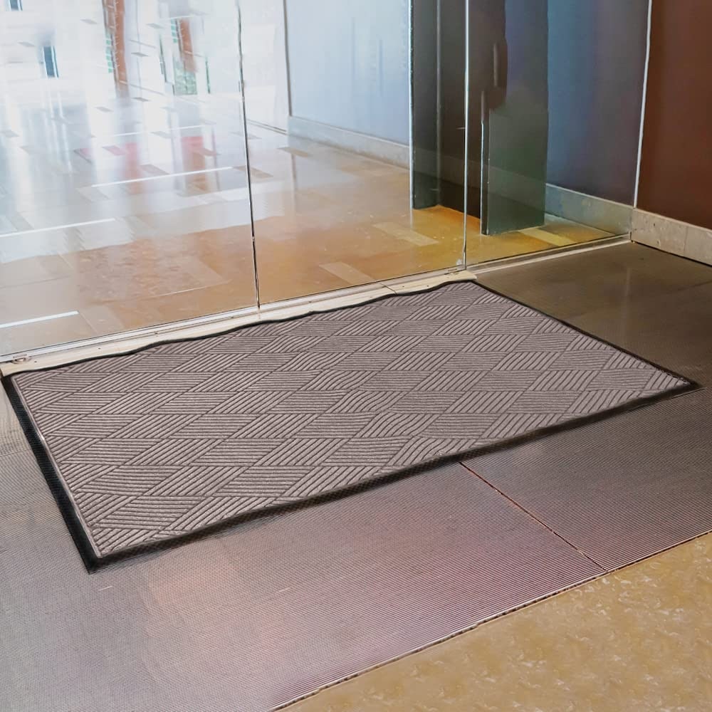 Tapis de porte Envelor pour intérieur et extérieur, profil bas, pour entrée commerciale