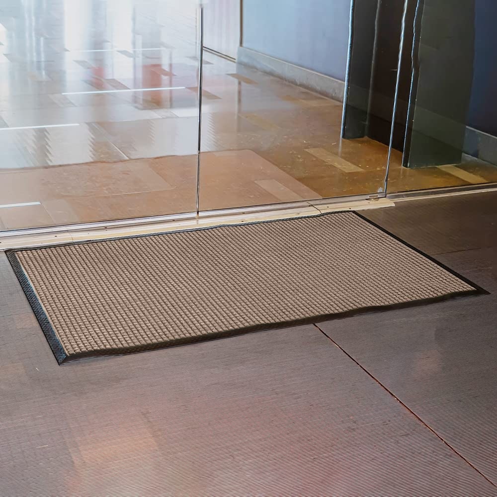 Tapis de porte Envelor pour intérieur et extérieur, profil bas, pour entrée commerciale