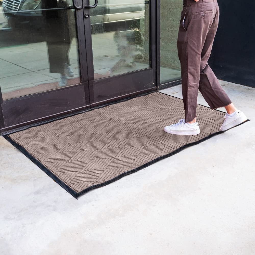 Tapis de porte Envelor pour intérieur et extérieur, profil bas, pour entrée commerciale