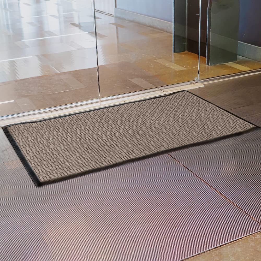 Tapis de porte Envelor pour intérieur et extérieur, profil bas, pour entrée commerciale