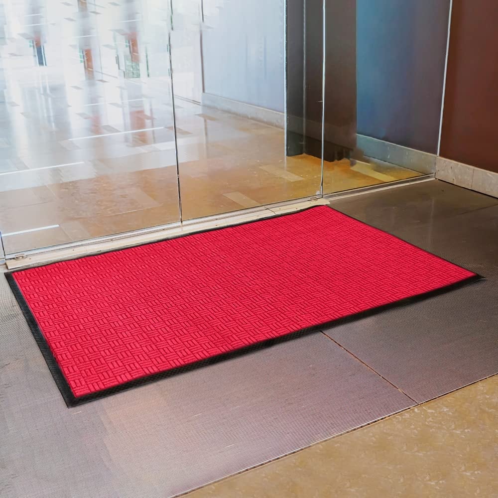 Tapis de porte Envelor pour intérieur et extérieur, profil bas, pour entrée commerciale