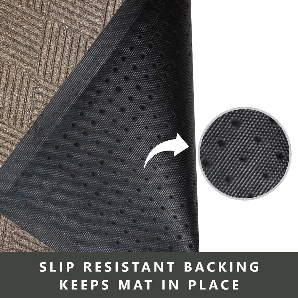 Tapis de porte Envelor pour intérieur et extérieur, profil bas, pour entrée commerciale
