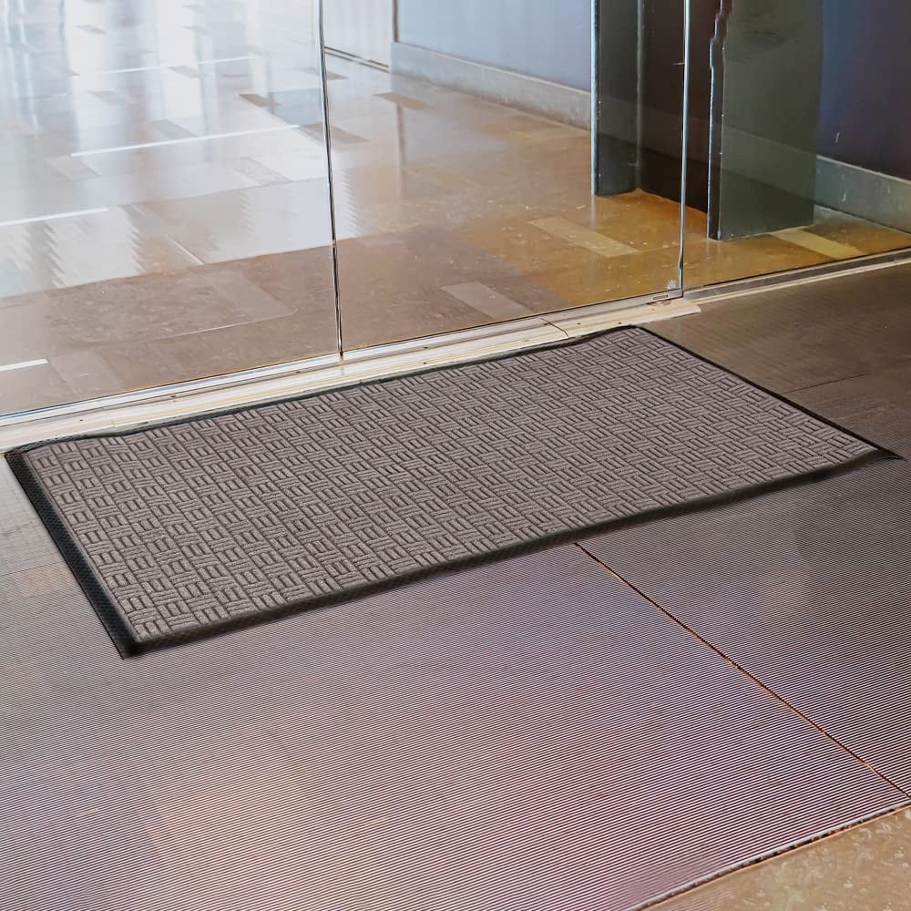 Tapis de porte Envelor pour intérieur et extérieur, profil bas, pour entrée commerciale