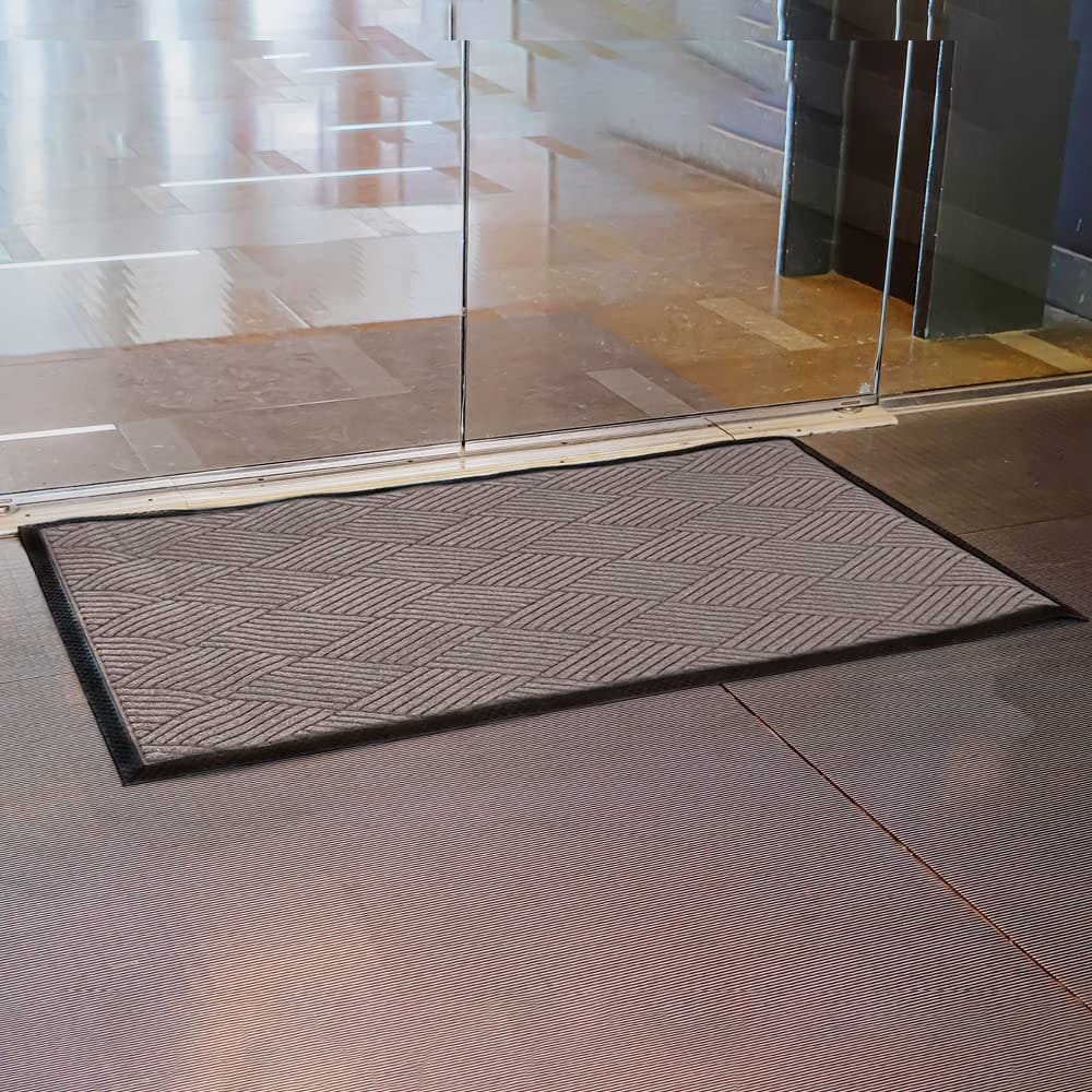 Tapis de porte Envelor pour intérieur et extérieur, profil bas, pour entrée commerciale