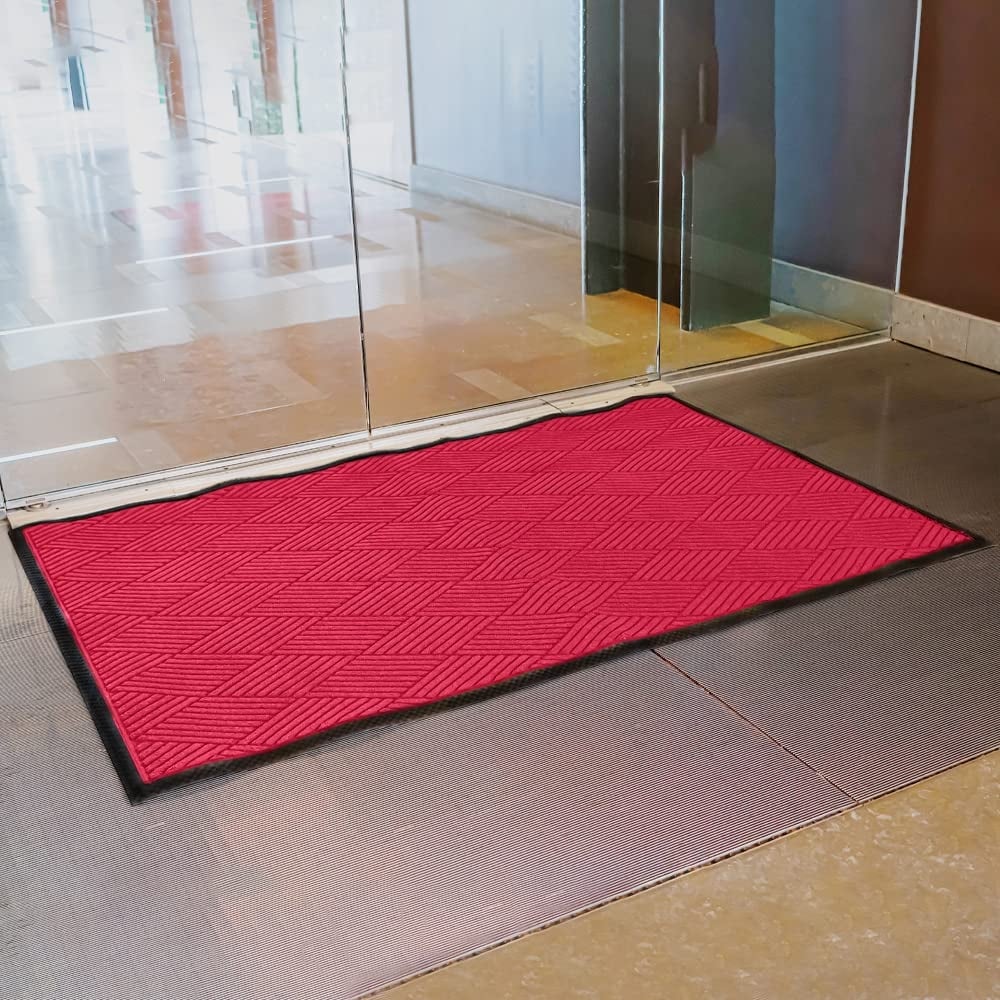 Tapis de porte Envelor pour intérieur et extérieur, profil bas, pour entrée commerciale