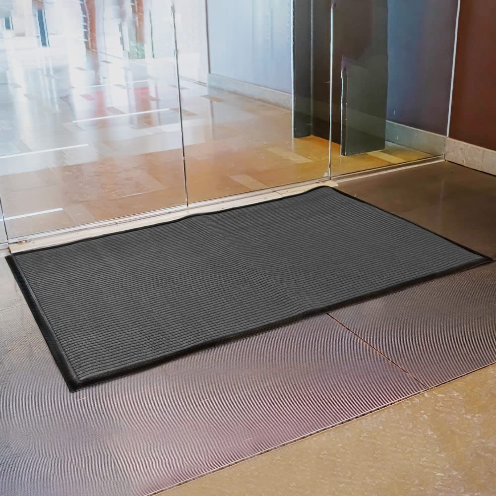 Tapis de porte Envelor pour intérieur et extérieur, profil bas, pour entrée commerciale