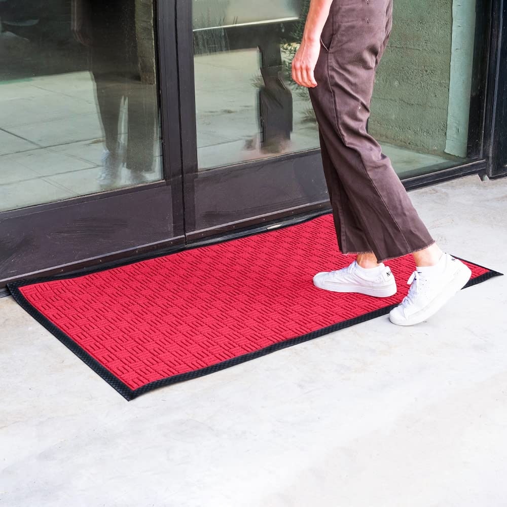 Tapis de porte Envelor pour intérieur et extérieur, profil bas, pour entrée commerciale