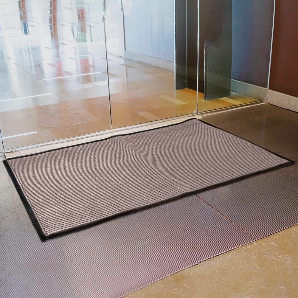 Tapis de porte Envelor pour intérieur et extérieur, profil bas, pour entrée commerciale