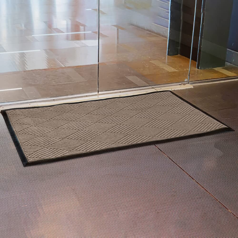 Tapis de porte Envelor pour intérieur et extérieur, profil bas, pour entrée commerciale