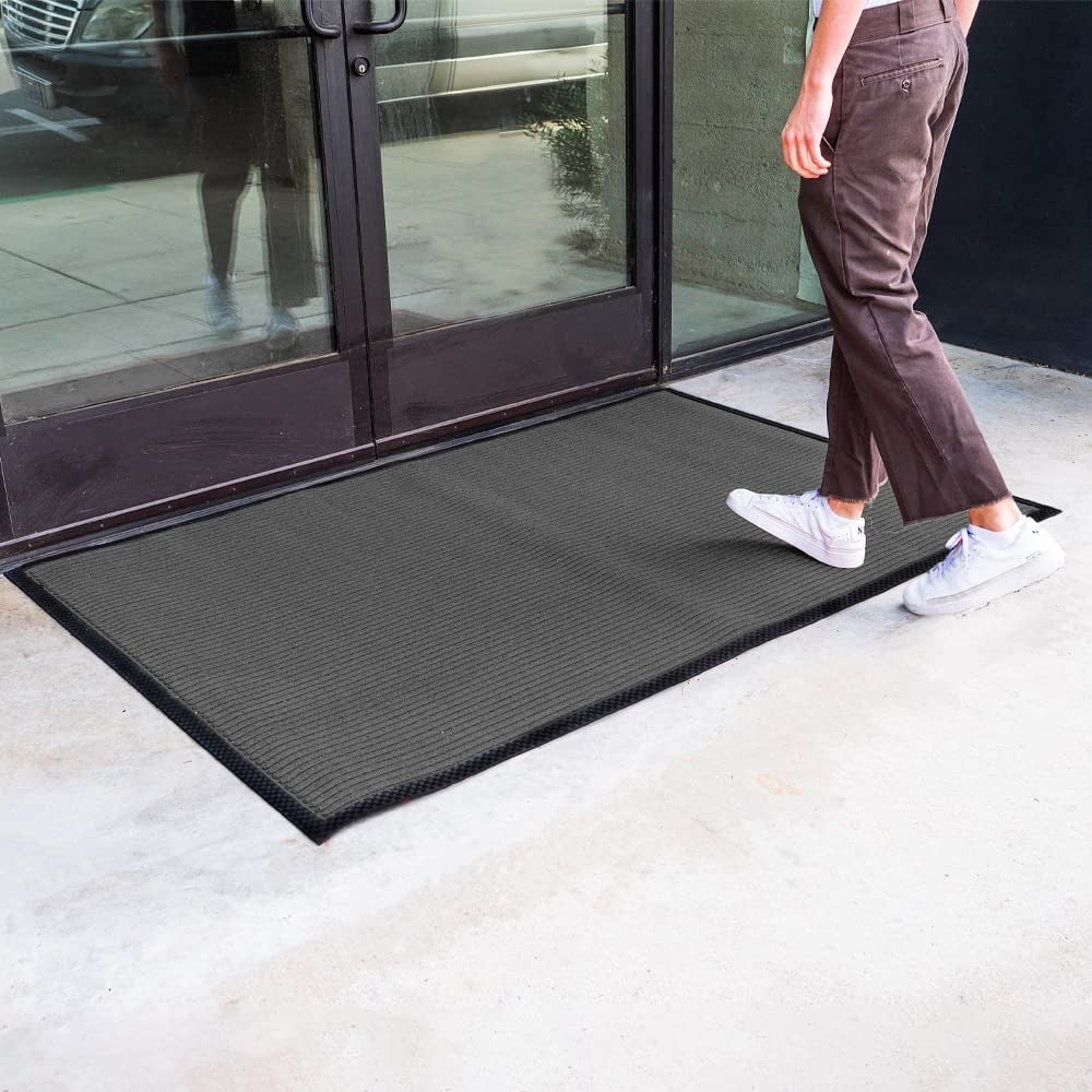 Tapis de porte Envelor pour intérieur et extérieur, profil bas, pour entrée commerciale