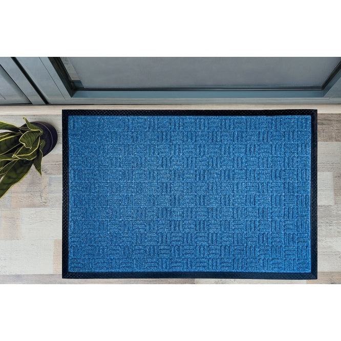 Tapis de porte Envelor pour intérieur et extérieur, profil bas, pour entrée commerciale