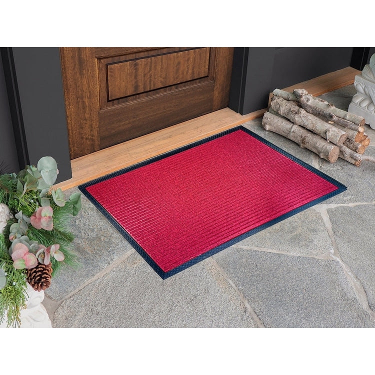 Tapis de porte Envelor pour intérieur et extérieur, profil bas, pour entrée commerciale