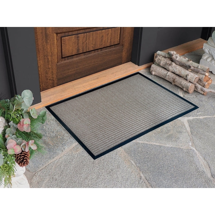 Tapis de porte Envelor pour intérieur et extérieur, profil bas, pour entrée commerciale