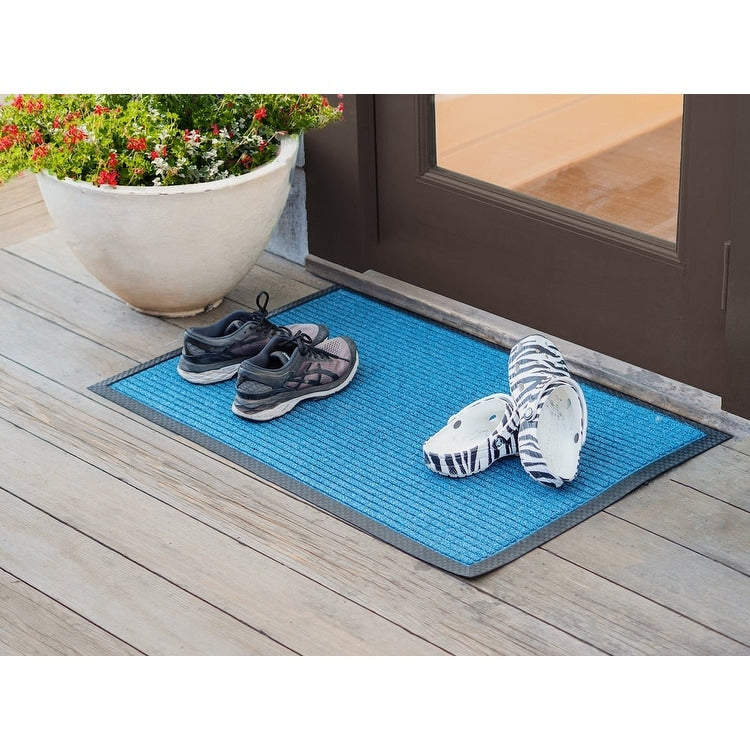 Tapis de porte Envelor pour intérieur et extérieur, profil bas, pour entrée commerciale