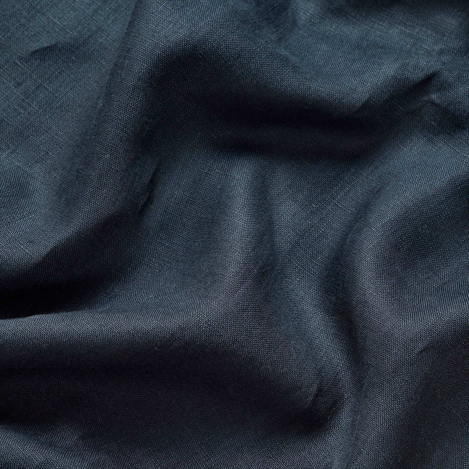 Rideaux occultants en lin français de tissus exclusifs - Rideaux élégants et luxueux (1 panneau)