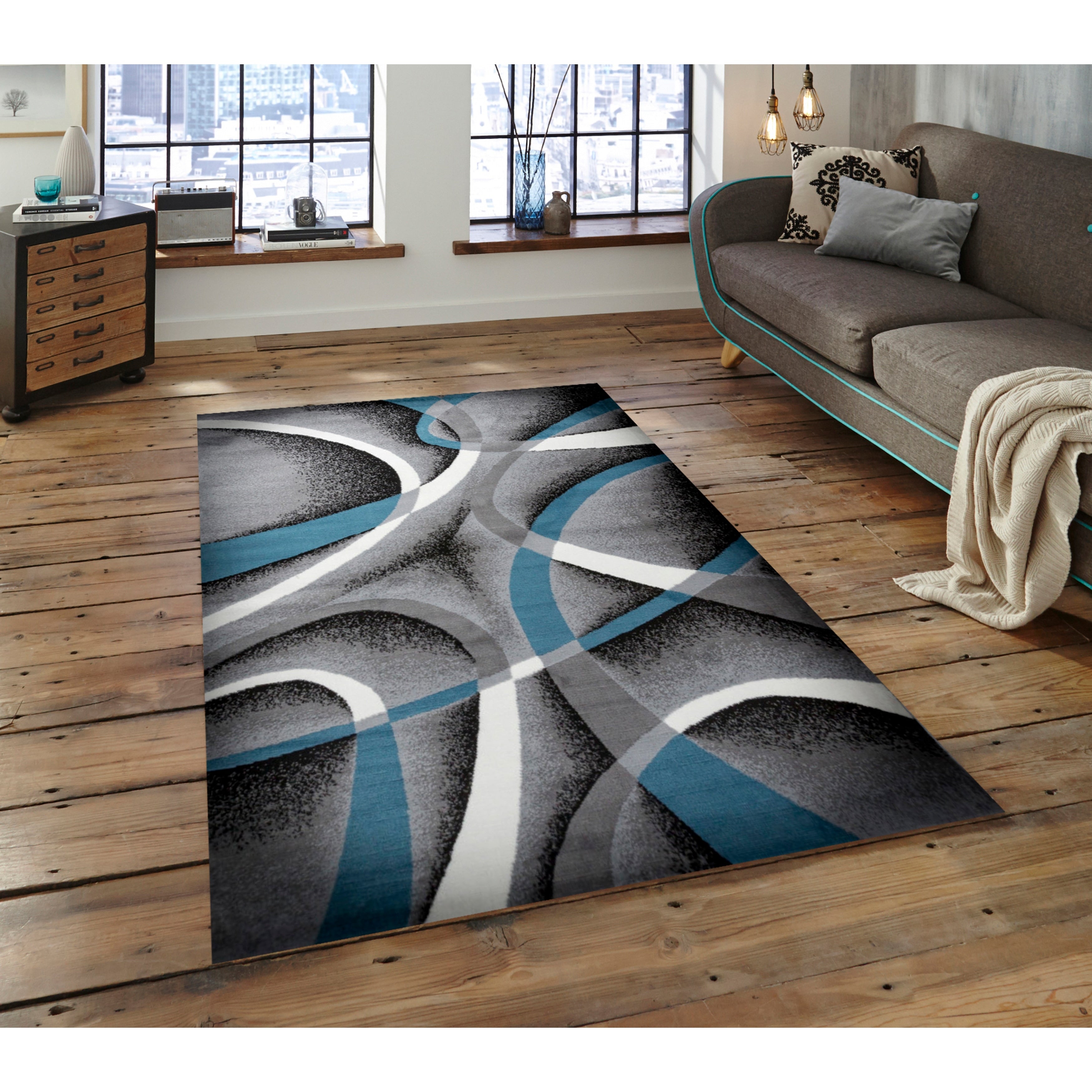Tapis Conwy en polypropylène de la collection Frize