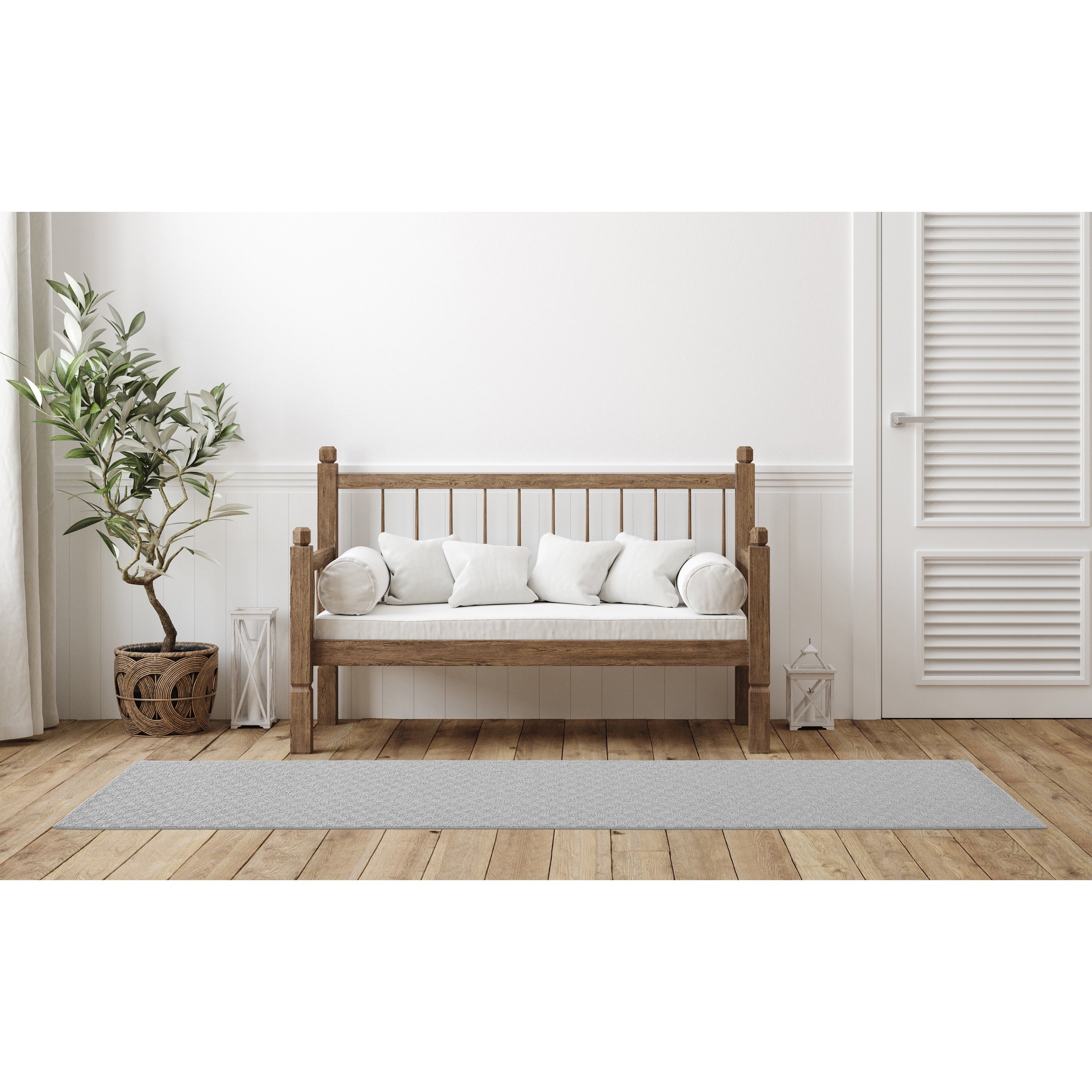 Tapis d'intérieur uni Garland Rug Medallion