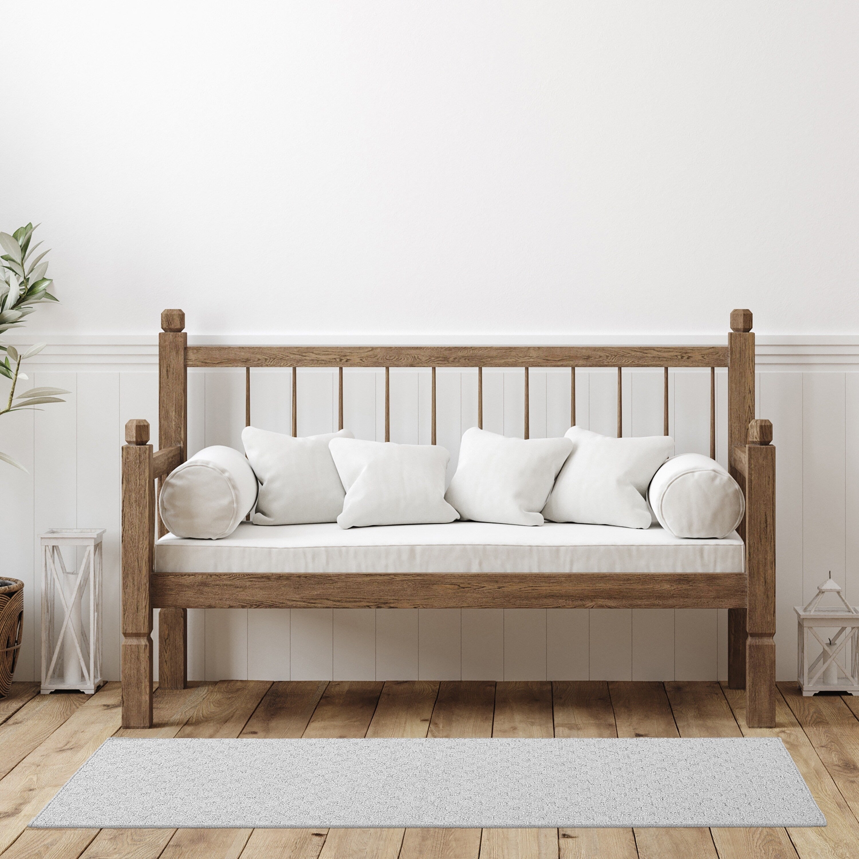 Tapis d'intérieur uni Garland Rug Medallion