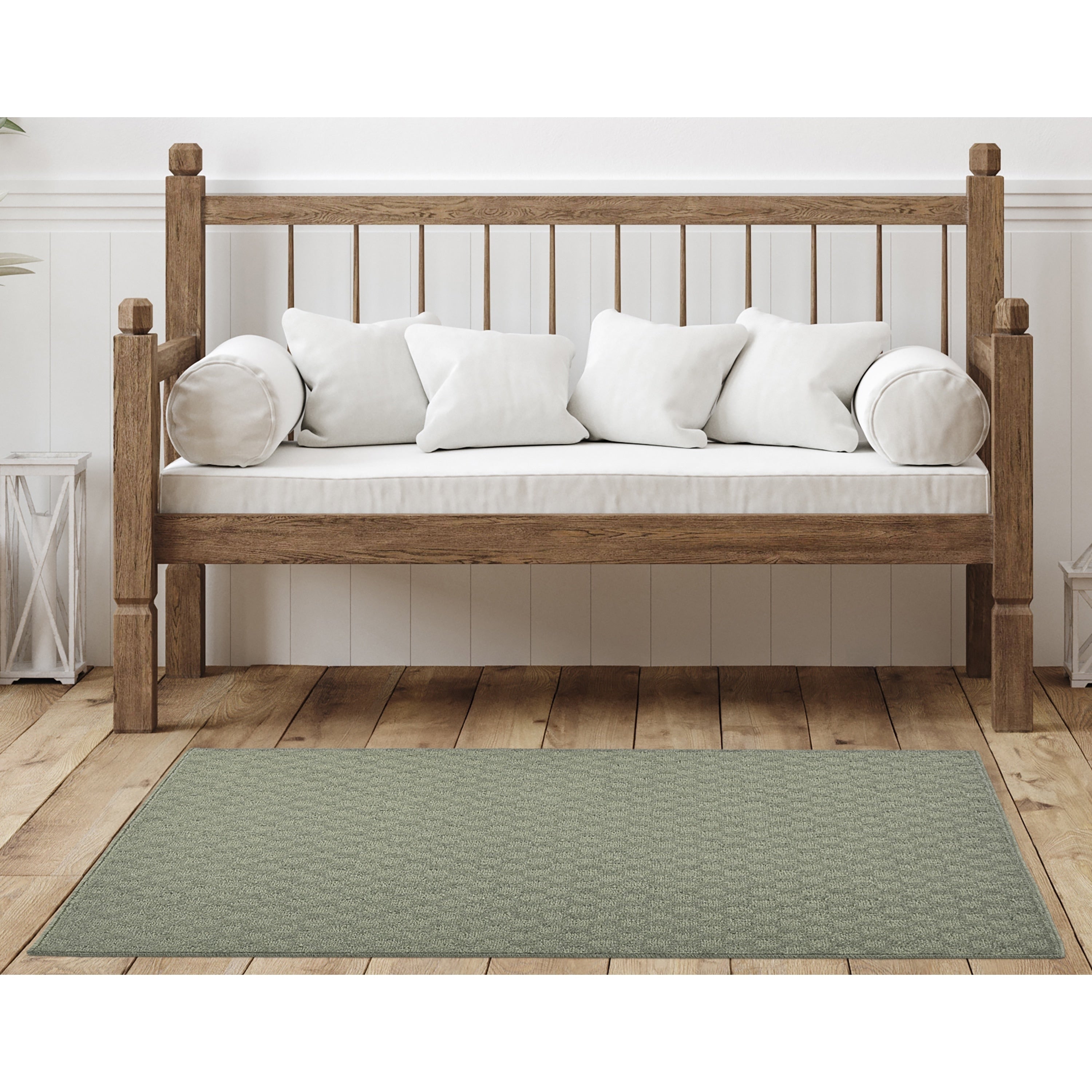 Tapis d'intérieur uni Garland Rug Medallion