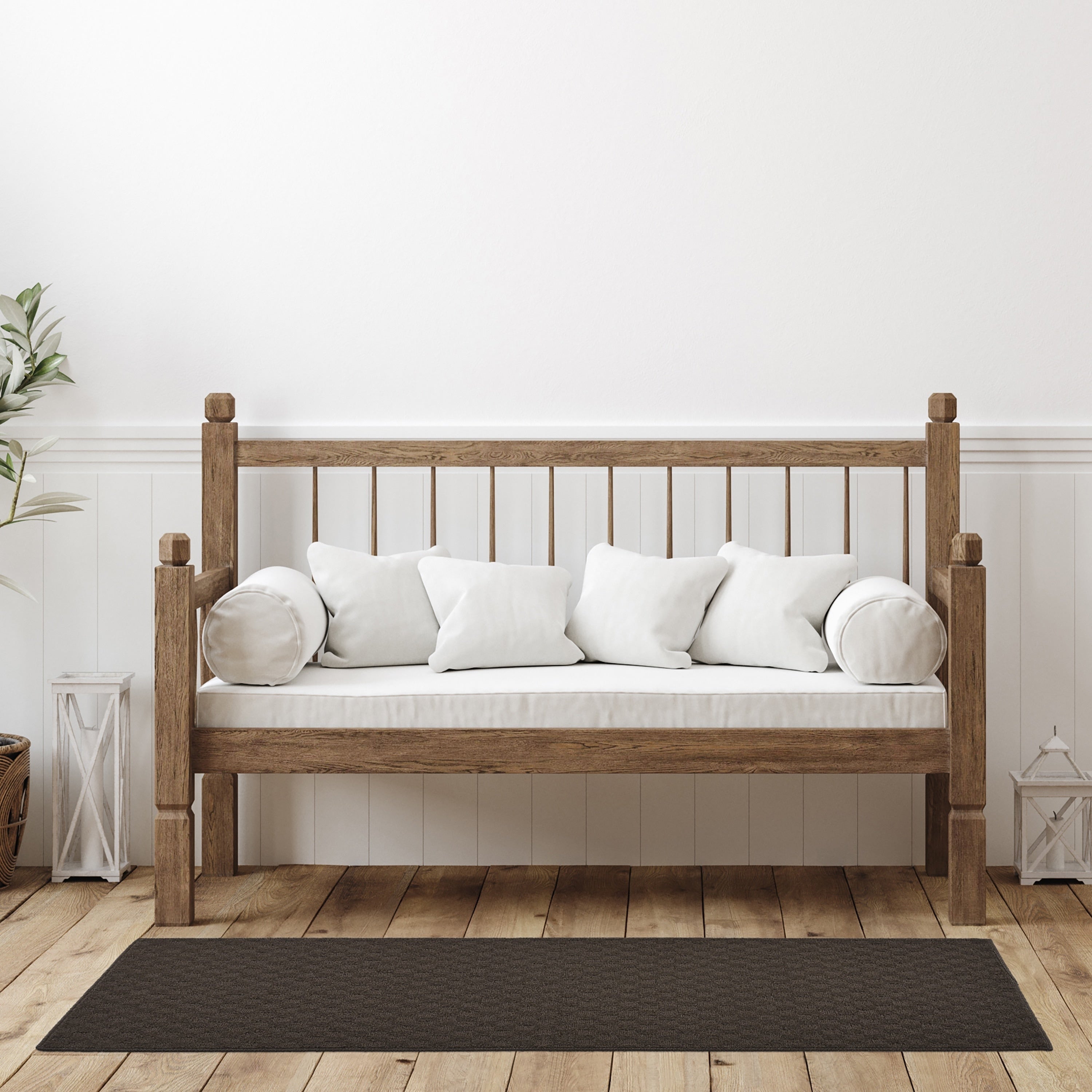 Tapis d'intérieur uni Garland Rug Medallion