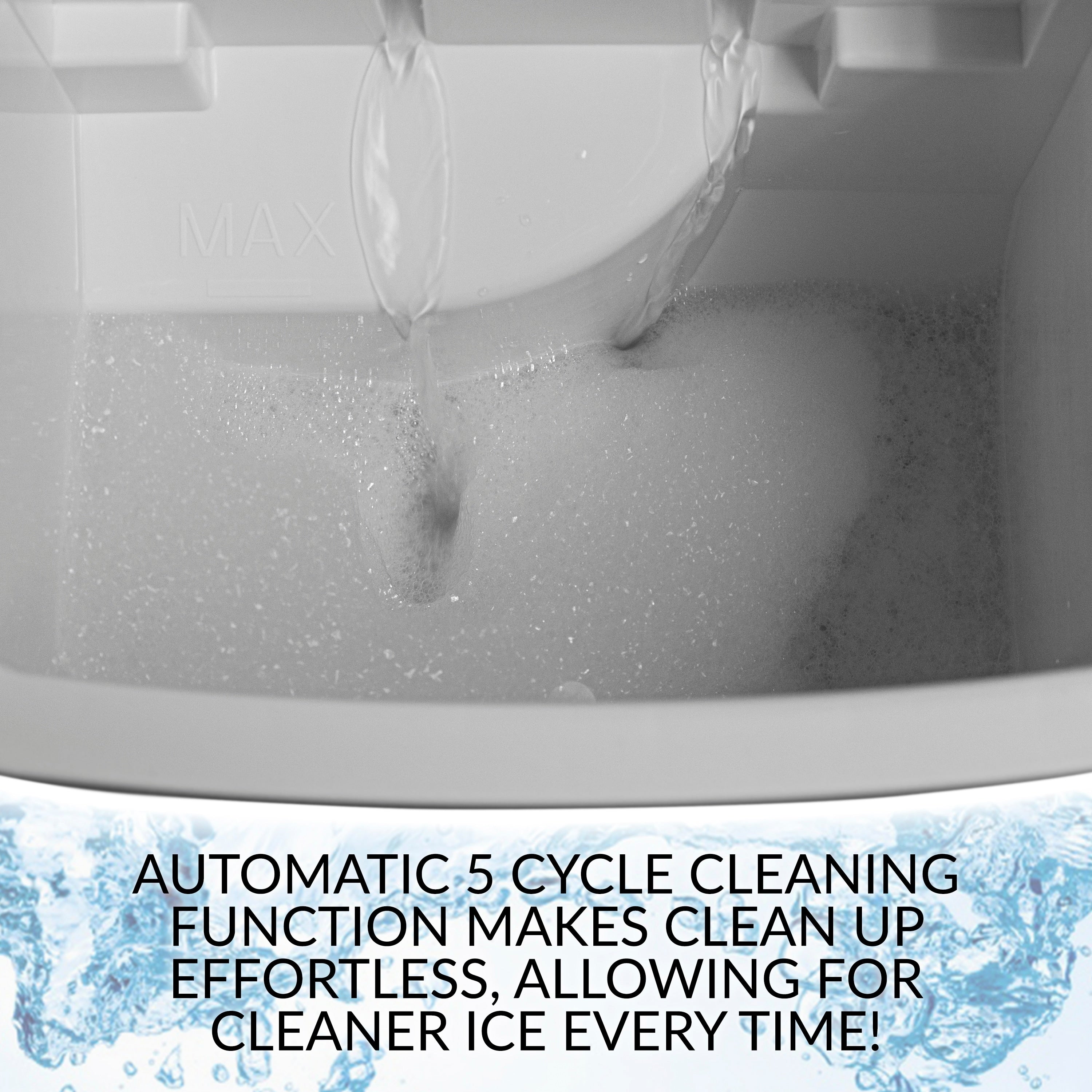 Machine à glaçons portative autonettoyante et automatique Igloo de 11,8 kg avec poignée, couleur aqua