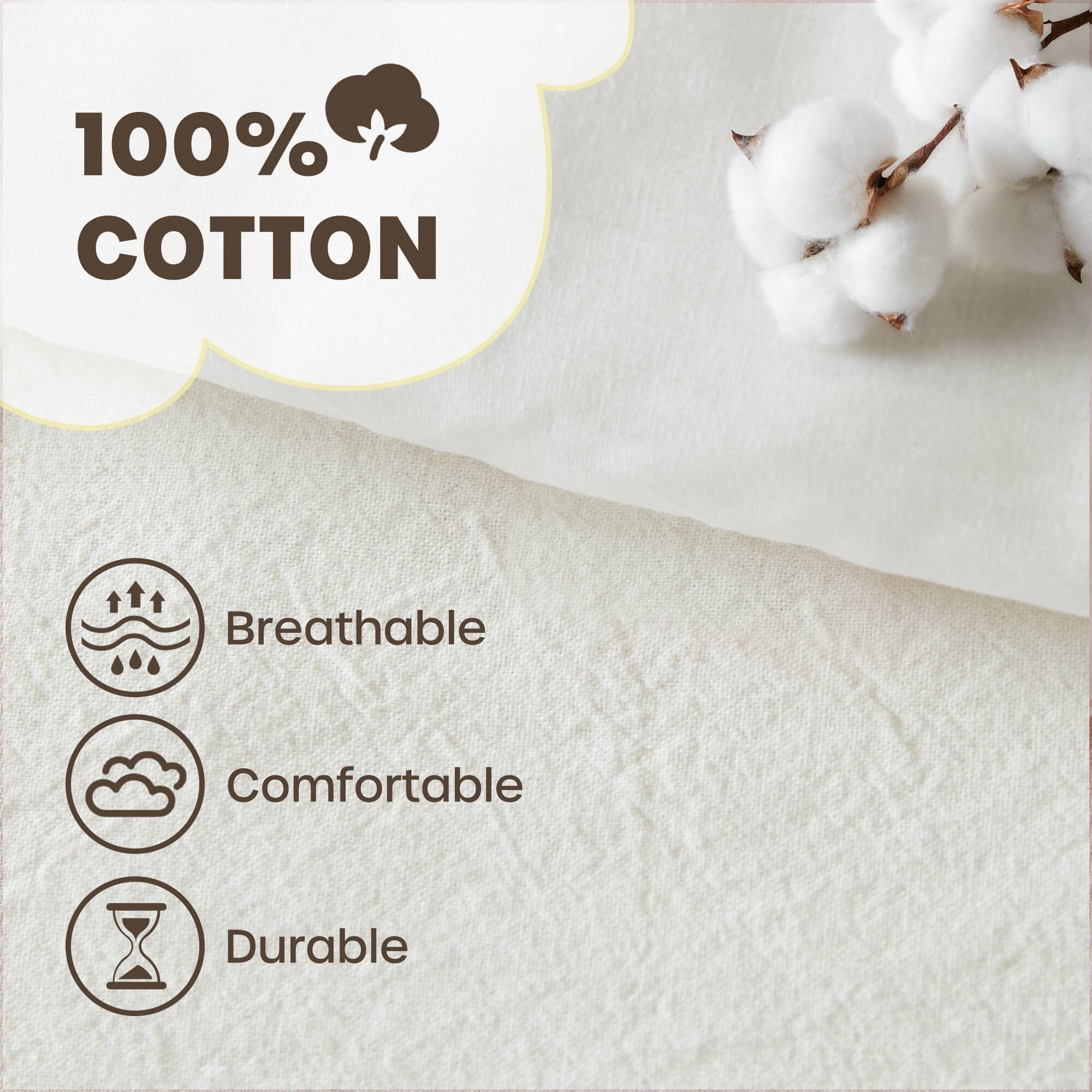 Parure de lit en jacquard de coton à pompons Ensley pour enfants, design intelligent, avec coussins décoratifs