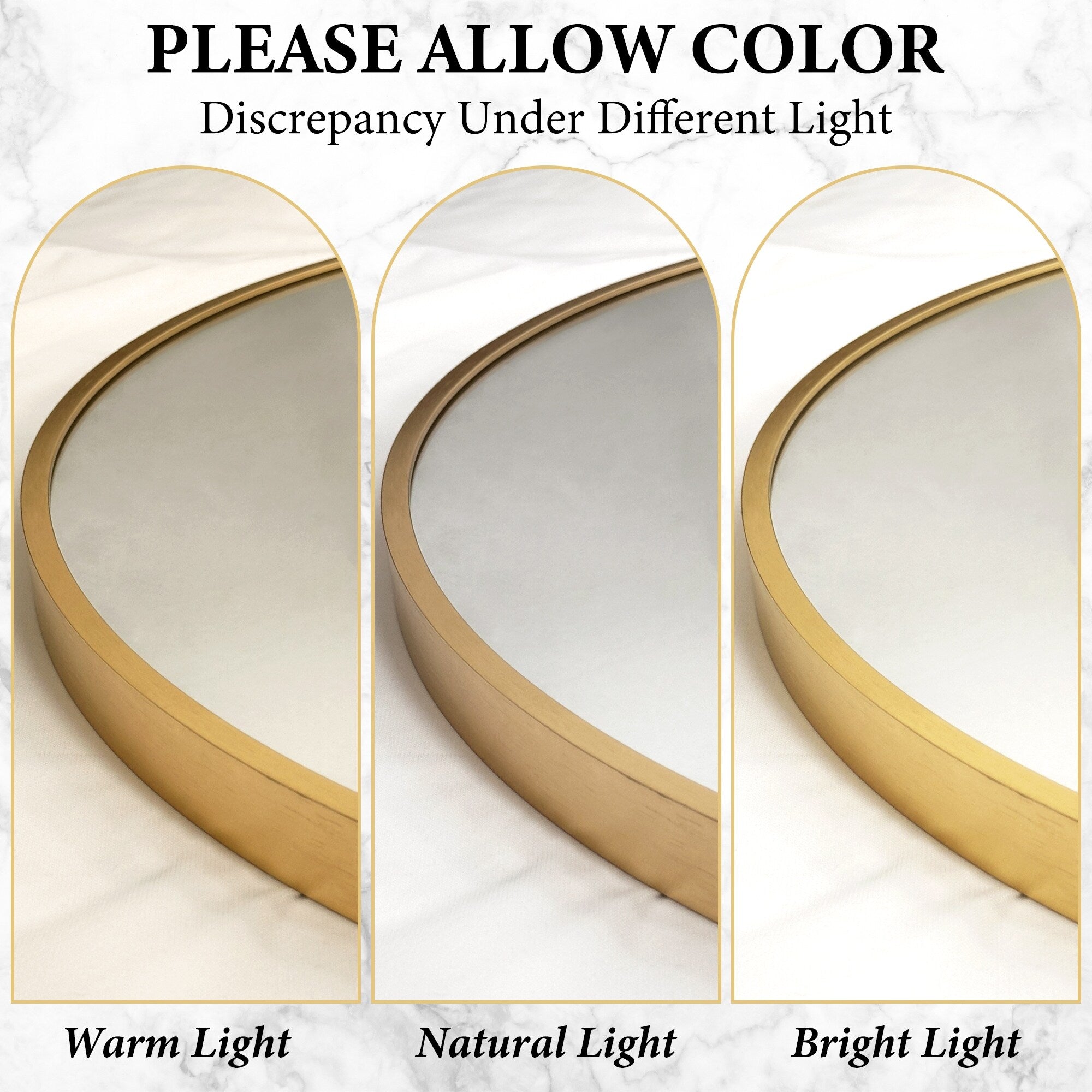 Miroir mural irrégulier Miroir mural décoratif asymétrique