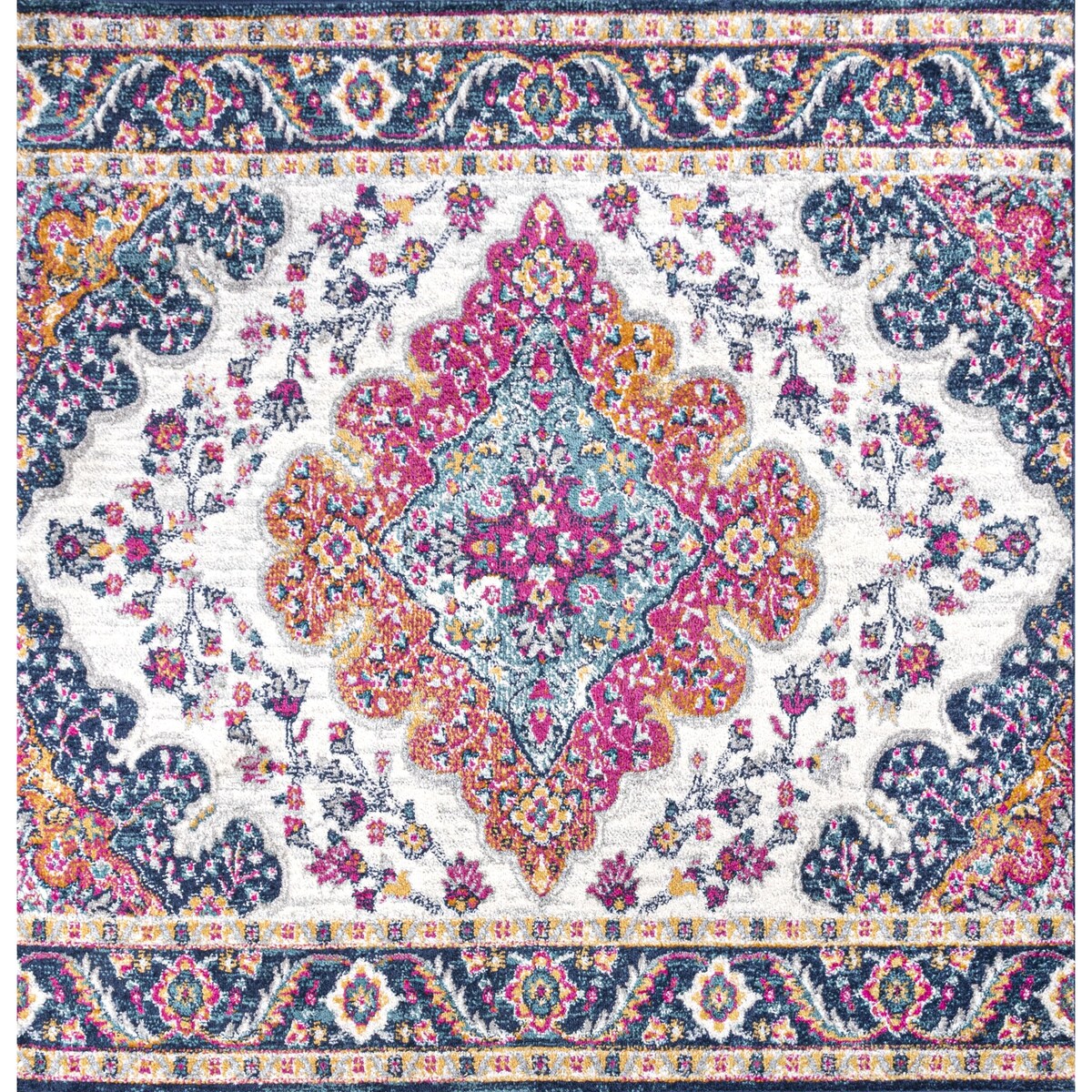 Tapis médaillon vintage bohème FLAIR de JONATHAN Y Inigo