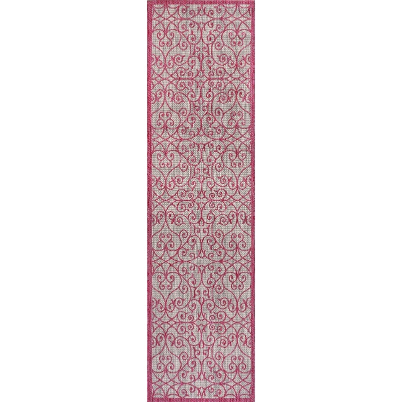 Tapis d'intérieur/extérieur texturé JONATHAN Y Ourika