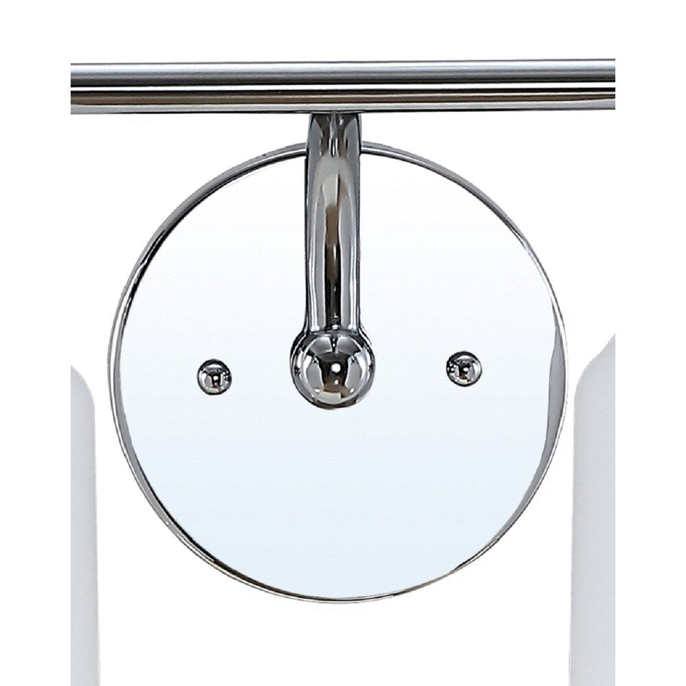 Applique murale à LED Jayne en fer et verre dépoli, style cottage de ferme, par JONATHAN Y