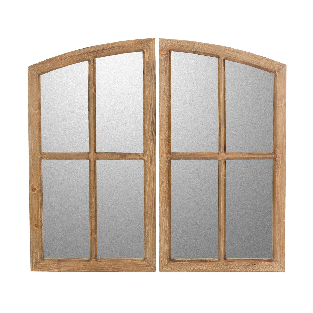 Miroirs à vitres cintrées Jolene (lot de 2)