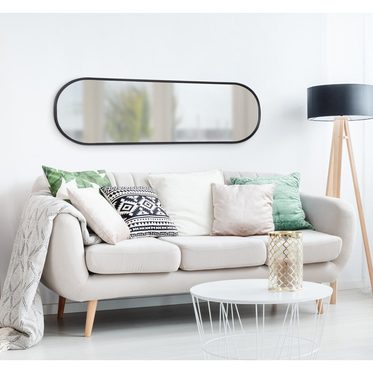 Miroir mural encadré Kate et Laurel Caskill