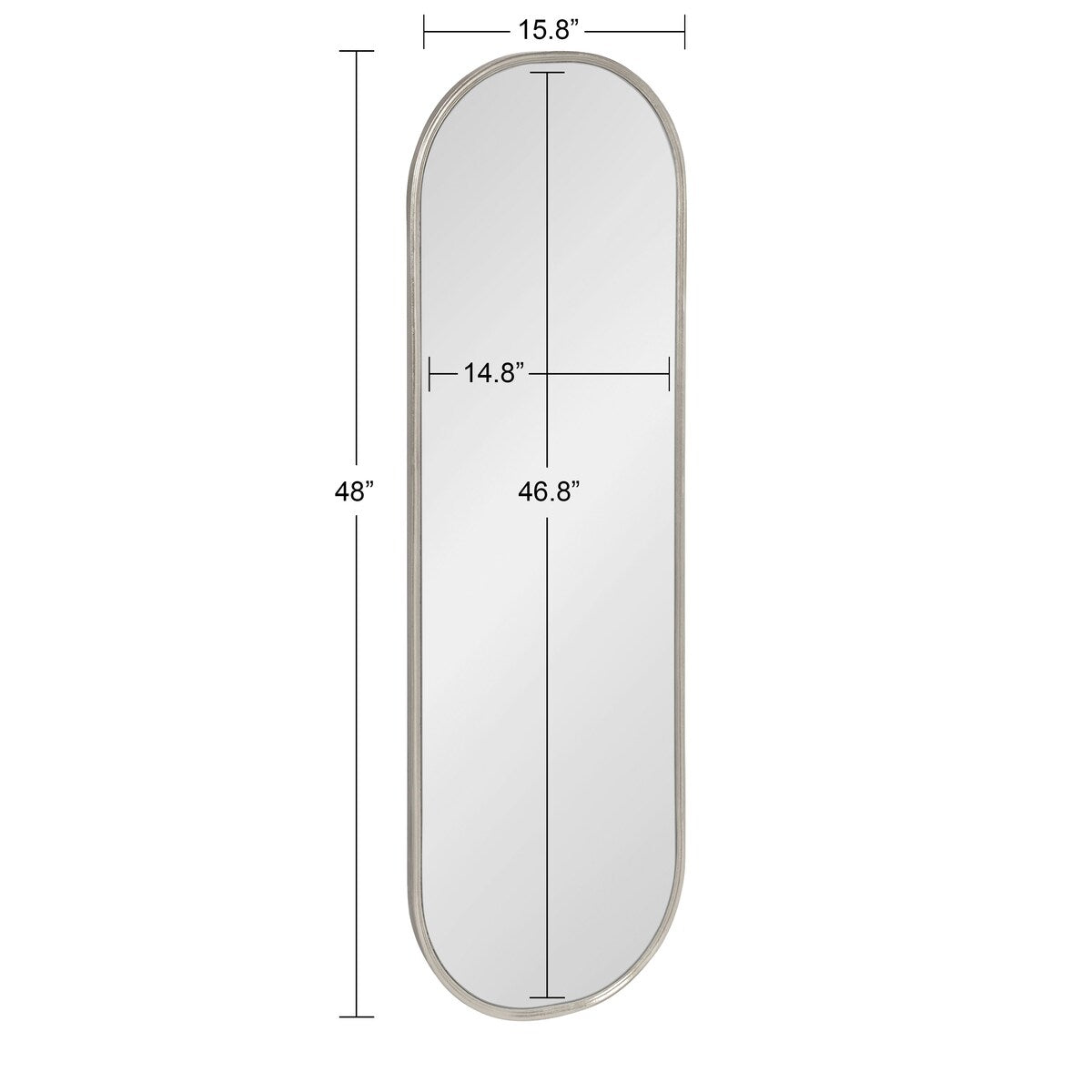 Miroir mural encadré Kate et Laurel Caskill