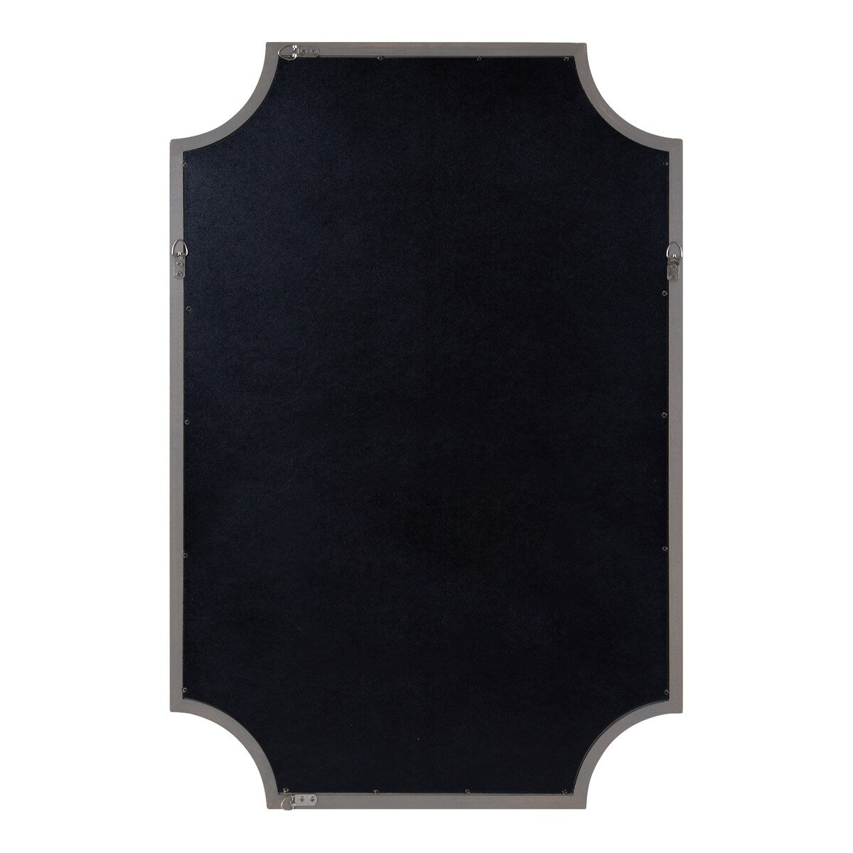 Miroir encadré en bois festonné Kate et Laurel Hogan