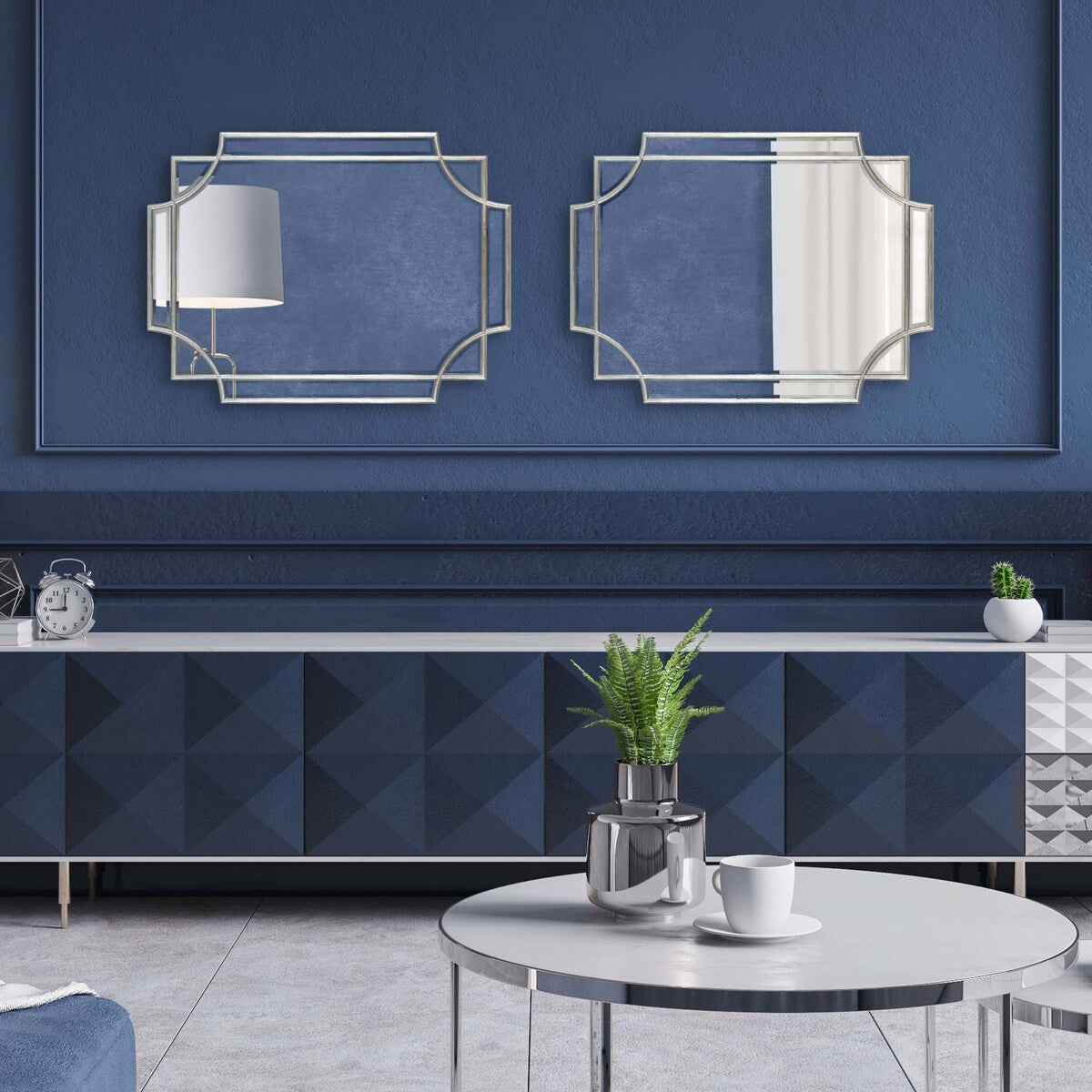 Miroir mural décoratif traditionnel encadré Kate et Laurel Minuette