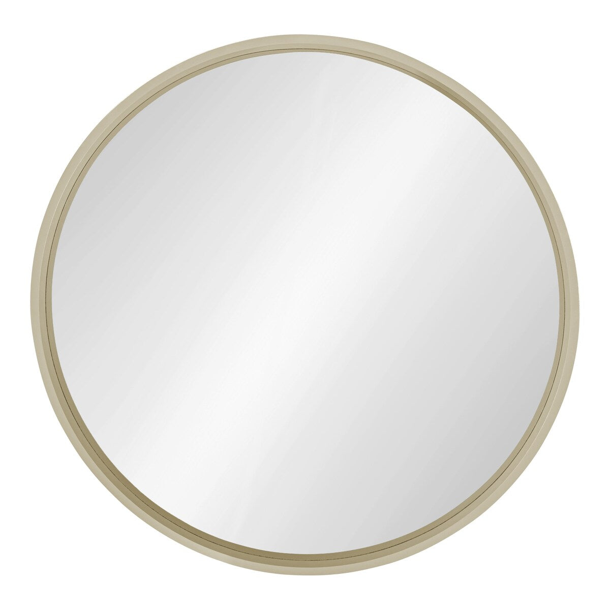 Miroir mural rond en bois Kate and Laurel Travis