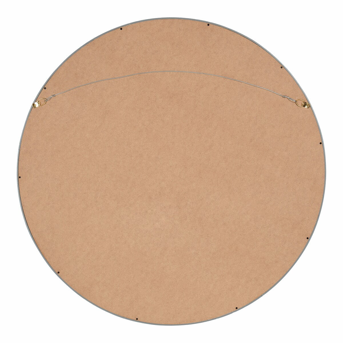 Miroir mural rond en bois Kate and Laurel Travis