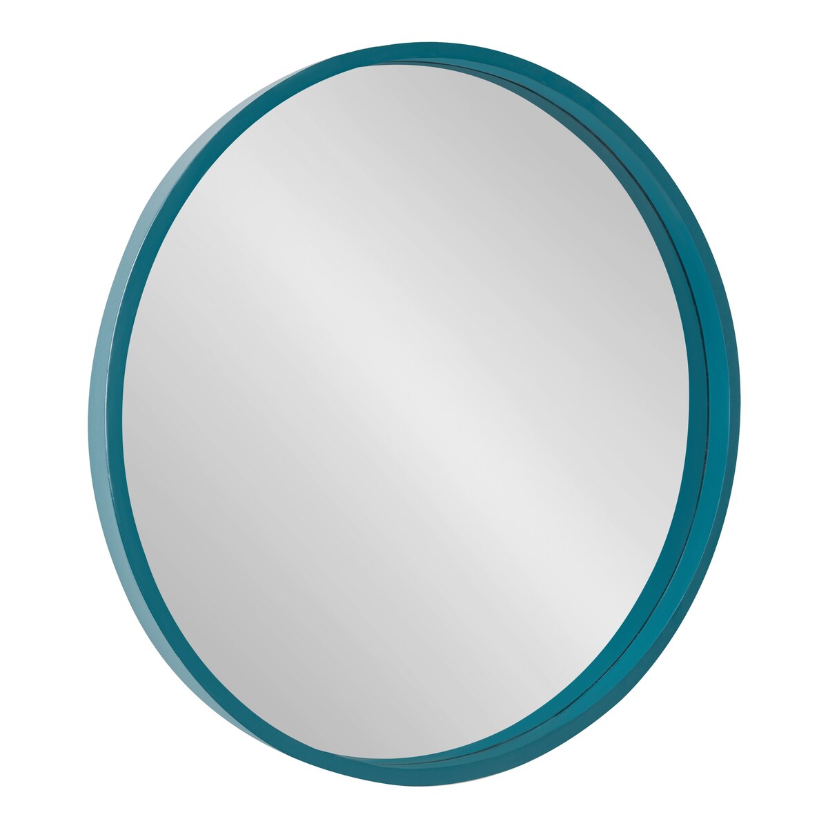 Miroir mural rond en bois Kate and Laurel Travis