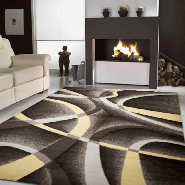 Tapis Conwy en polypropylène de la collection Frize