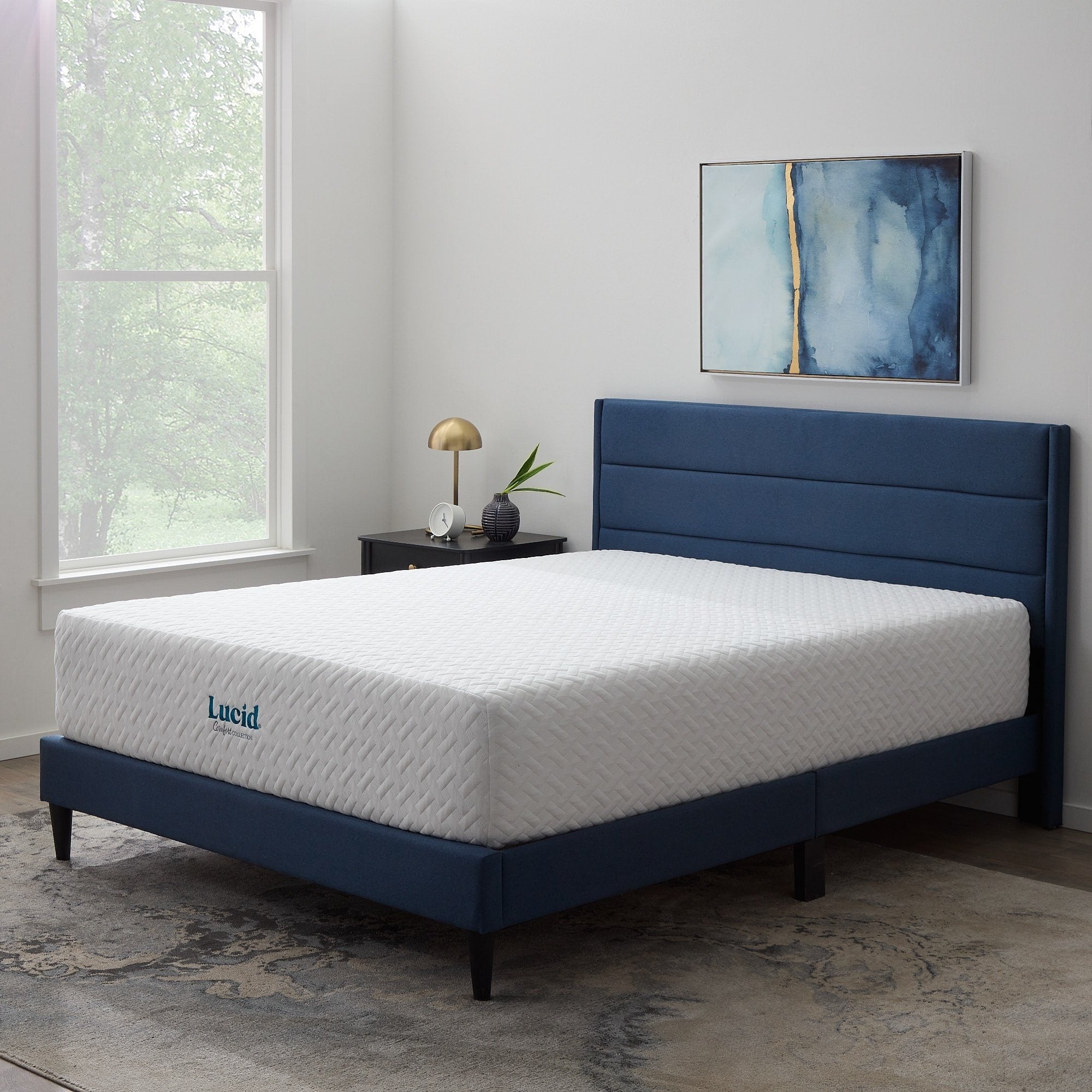 Matelas en mousse à mémoire de forme Lucid de 14 pouces