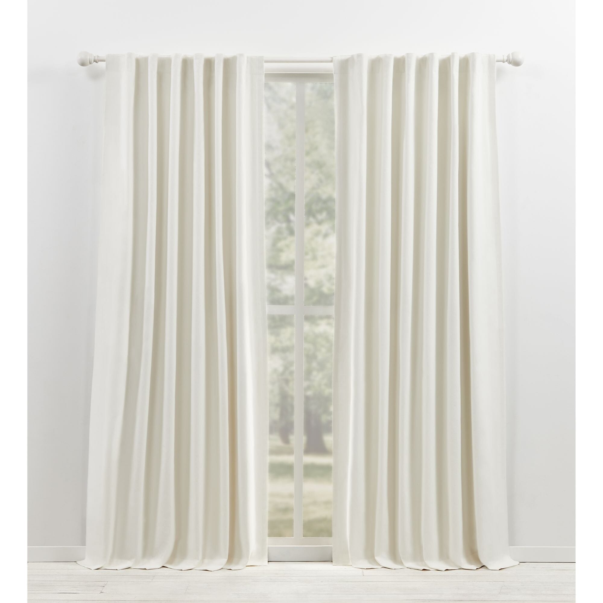 Panneau de rideau simple occultant à languette arrière/passe-tringle Lauren Ralph Lauren Waller