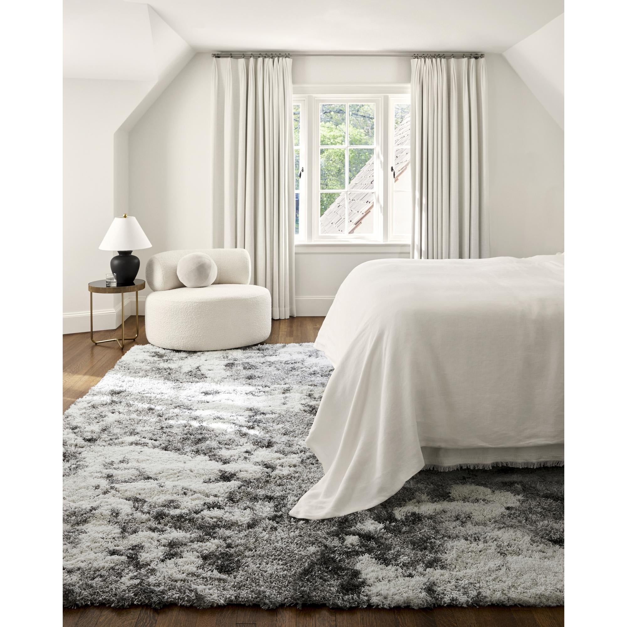 Tapis abstrait scandinave Livabliss Alta Shag